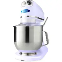 Maxima - Mélangeur planétaire Gastro - 7 l - Jusqu'à 2 kg de pâte - Lilas