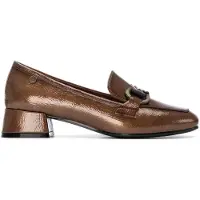 Carmela pour femme. 16253902-TAUPE Mocassins en cuir 162539 marron (38), 3 à 5 cm, Aucun, Casuel