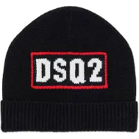 Dsquared2 Kids Dq3122 Junior Cap Noir EU 16 Enfants