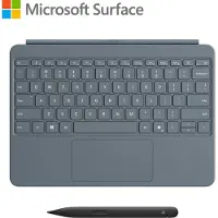 Microsoft Clavier Surface Pro 12 pouces avec Slim Pen (DE, Docking), Clavier, Bleu