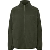 Pieces Veste en polaire 'PCSadia' vert foncé