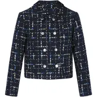 Faina Blazer bleu / noir / blanc