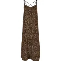 Apricot Robe marron / noir