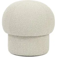 Design House Stockholm Uno Ottoman 50 cm | Cream