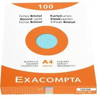 Exacompta Fiches (210 x 297 mm, 205 g/m²)