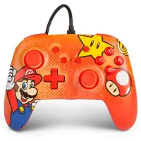 PowerA Manette Nintendo Switch - Mario Vintage