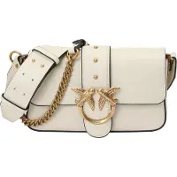 Pinko Sac à bandoulière 'LOVE ONE' blanc