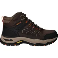 SKECHERS Bottines à lacets 'Arch Fit Dawson - Raveno' marron / gris