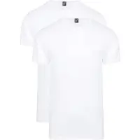 Alan red T-Shirt 'Derby' blanc
