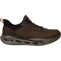 SKECHERS Baskets basses brun foncé