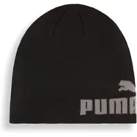 Puma Bonnet Sans Revers À Couronne Mi-Haute Essentials Enfant Et Adolescent, Accessoires, Noir,