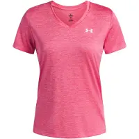 Under Armour Tech Twist Ssv Short Sleeve T-shirt Rose M Femme