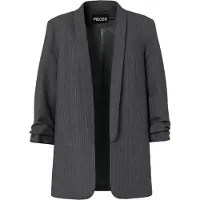 Pieces Blazer 'PCBosella' anthracite / blanc