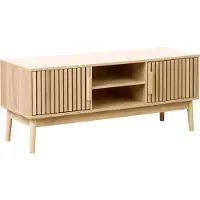 Beliani Meuble Tv Bois Clair Lynwood