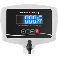 Steinberg Systems Balance médicale - pour taille et poids - acier inoxydable - 180 kg