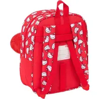 Safta 612516232 Mini Hello Kitty Iconic 6l 27x33x10 Cm Sac à dos Rouge Rouge One Size