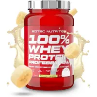 Scitec Nutrition 100% Whey Protein Professional protéine de lactosérum aux enzymes digestives saveur Banana 920 g