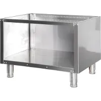 Maxima - Gastro Premium Armoire de travail - Double unité - 90 cm Profond - Ouvert