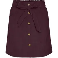 Vero Moda Jupe 'VMVilja' lie de vin