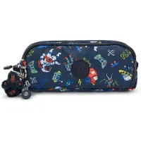 Kipling Fournitures de bureau 'Gitroy' bleu / bleu foncé / rouge foncé / blanc