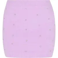 Faina Jupe violet / transparent