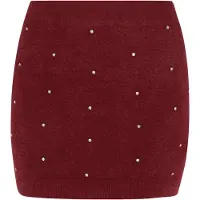 Faina Jupe bourgogne