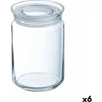 Luminarc Bocal Pav Transparent Silicone Verre 750 Ml (6 Unités)