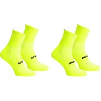 Rogelli Hommes, Chaussettes de sport, Essential (x2) (40 - 43), Orange