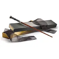 Noble Collection Fantastic Beasts Yusuf Kama Wand Doré