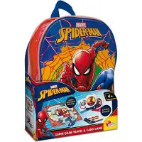 Liscianigiochi Spider-Man Super Game Travel & Card Game In A Backpack