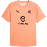 Puma Ac Milan 25/26 Pre Match Short Sleeve T-shirt Orange XL Homme
