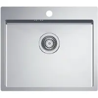 Alveus 1124382 - Évier de cuisine QUARTO 55x48 cm chrome
