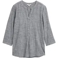 Tom Tailor Chemisier noir / blanc