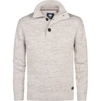 Petrol Industries M-ros-kwc206 Sweater Beige L Homme