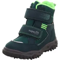 Superfit Bottes de neige 'HUSKY' gris / pomme / sapin