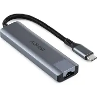 Lindy USB 3.2 Gen 2 Typ C Hub & Gigabit Ethernet