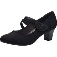 Jana Escarpins Damenschuhe, modèle classique, couleur noire, pour un usage quotidien