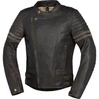 IXS Andy Brown Leather Motorcycle Jacket Taille 58