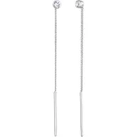 Elli Boucles d'oreilles argent / transparent