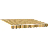 vidaXL Store à rallonge multicolore 300 x 250 cm en tissu et aluminium