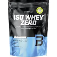 BiotechUSA Iso Whey Zero isolat de lactosérum saveur Black Biscuit 454 g