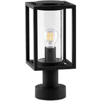LUCANDE Luminaires d'extérieur , Ferda, dimmable, Noir, Terrasse, Aluminium, Moderne