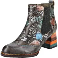 LAURA VITA Bottines bleu / mélange de couleurs