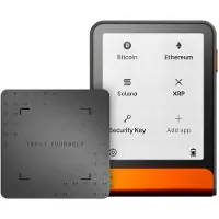 Ledger Flex Orange avec Clé de Récupération