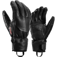 LEKI - Gants de ski en cuir - Hevon Prime 3D en Cuir - Taille 10 - Noir