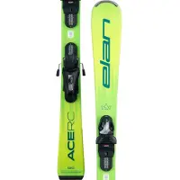 Elan Rc Ace Jr Shift + El 7.5 Gw Ca Jrs Blk [h] Junior Alpine Skis Pack Jaune 140 Enfants