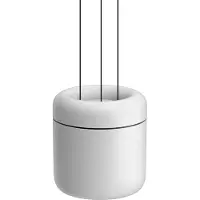 SERIEN LIGHTING Suspension , Cavity Suspension L, dimmable, Blanc, Salon / séjour, Métal, Design