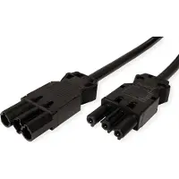 Bachmann Rallonge d'appareil GST18-3 prise/prise femelle, noir, 1,5 m