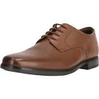 Clarks Chaussure à lacets 'Howard Walk' cognac
