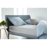 Beddinghouse Hoeslaken Beddinghouse Licht grijs (Jersey)-100 x 200/220 cm